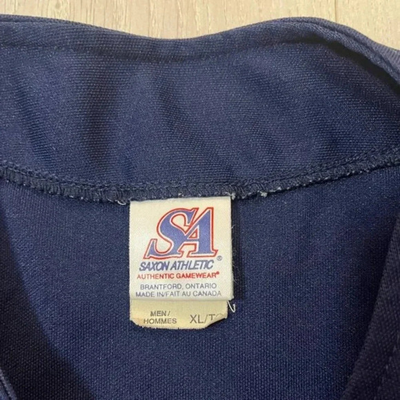 Vintage Saxon Athletics Atlanta Wildcats No. 15 Jersey XL Blue Men's XL - Picture 3 of 7